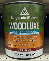 Woodluxe® Water-Based Waterproofing Stain + Sealer Semi-Solid 693