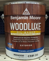 Woodluxe® Oil-Based Waterproofing Stain + Sealer Translucent C591